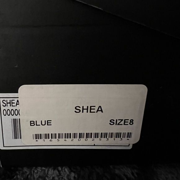 NWT SHUSHOP ”Shea” Suede Blue Color Blocked Platforms Lightweight Sneakers - Picture 10 of 13